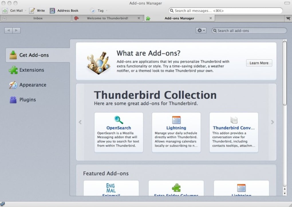 Mozilla thunderbird for macbook